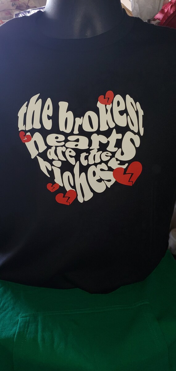 The Brokest Hearts Are the Richest Casual Street Sports - Etsy Sweden