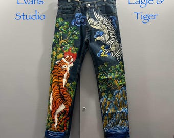 New Wearable Art Hand Painted 