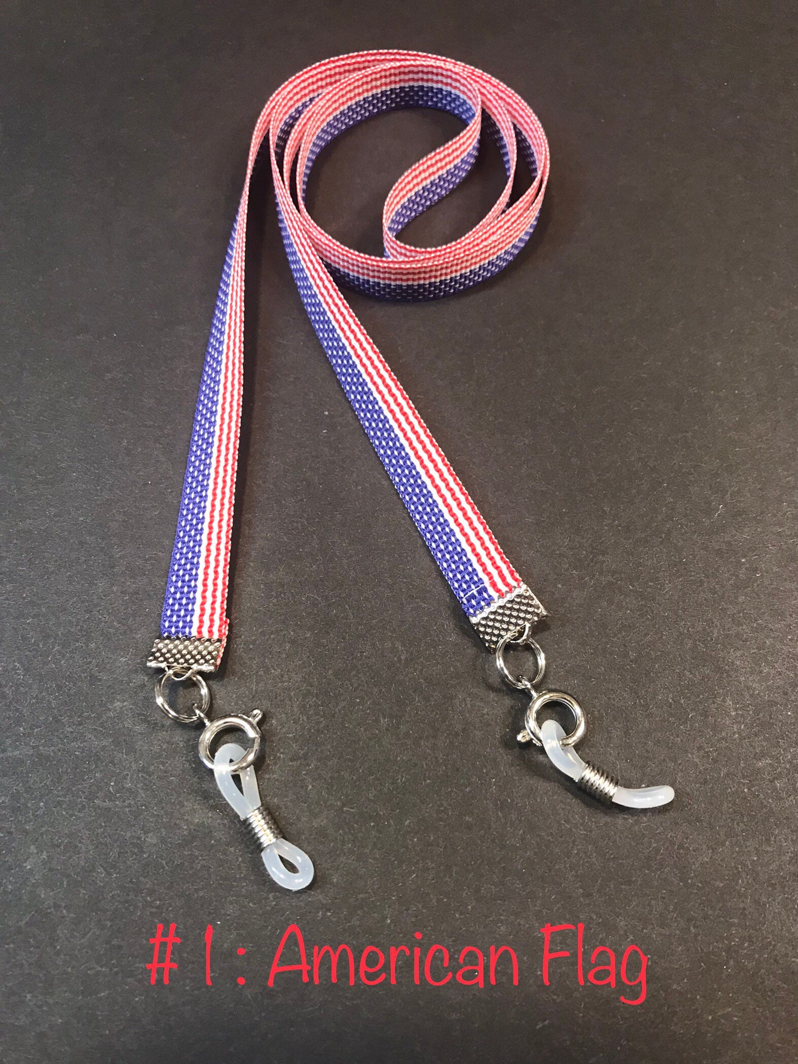 Custom Handmade Eyeglasses Holder Strap Cord Lanyard Reusable Etsy