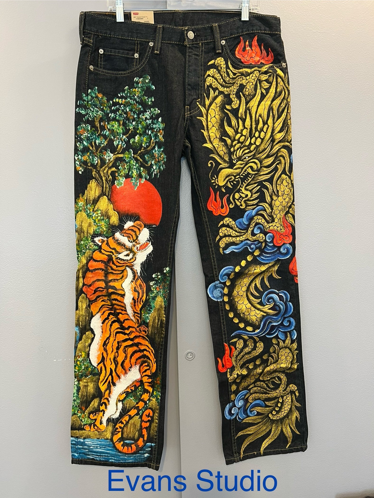 New Wearable Art Hand Painted 