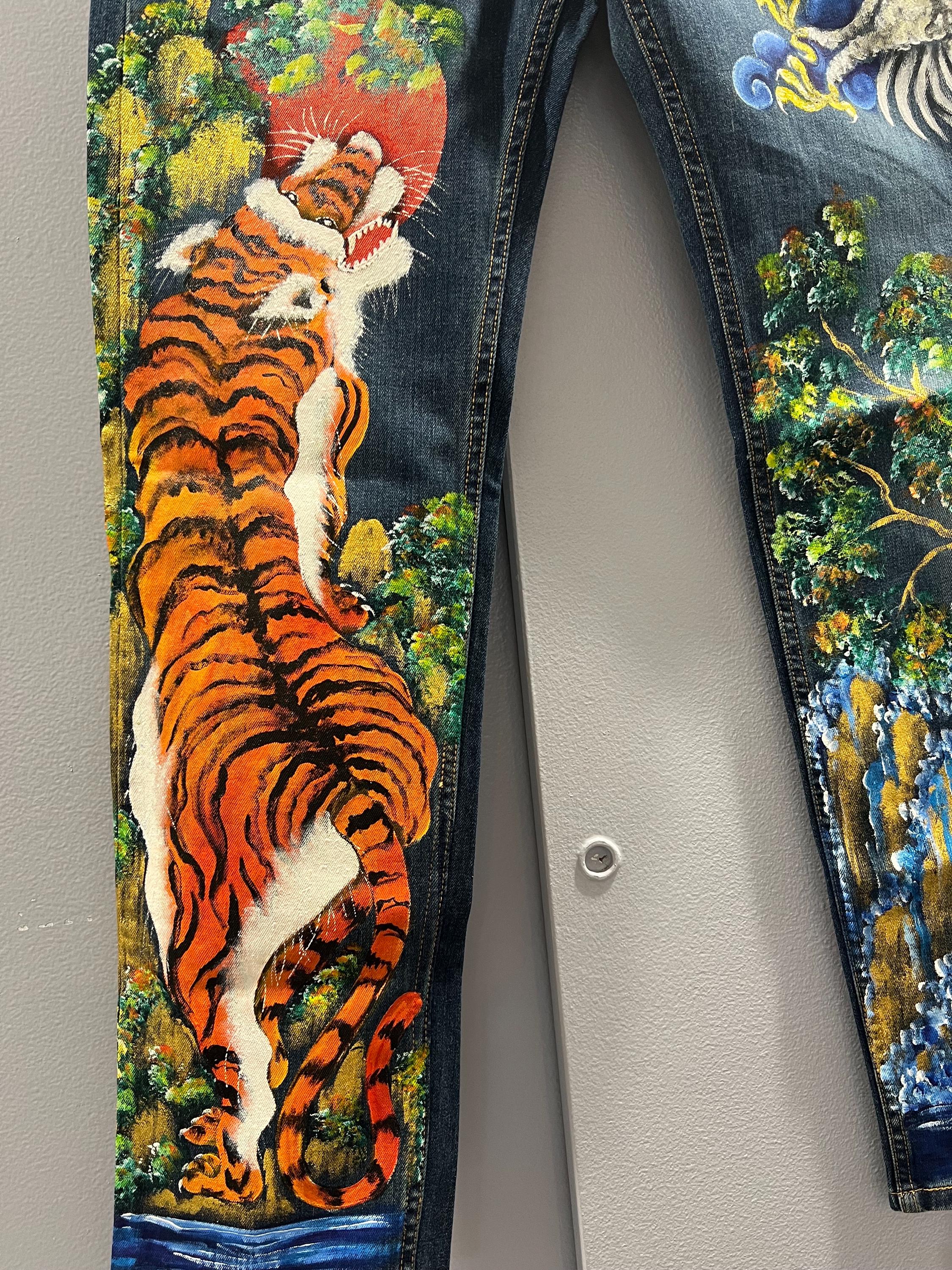 New Wearable Art Hand Painted 