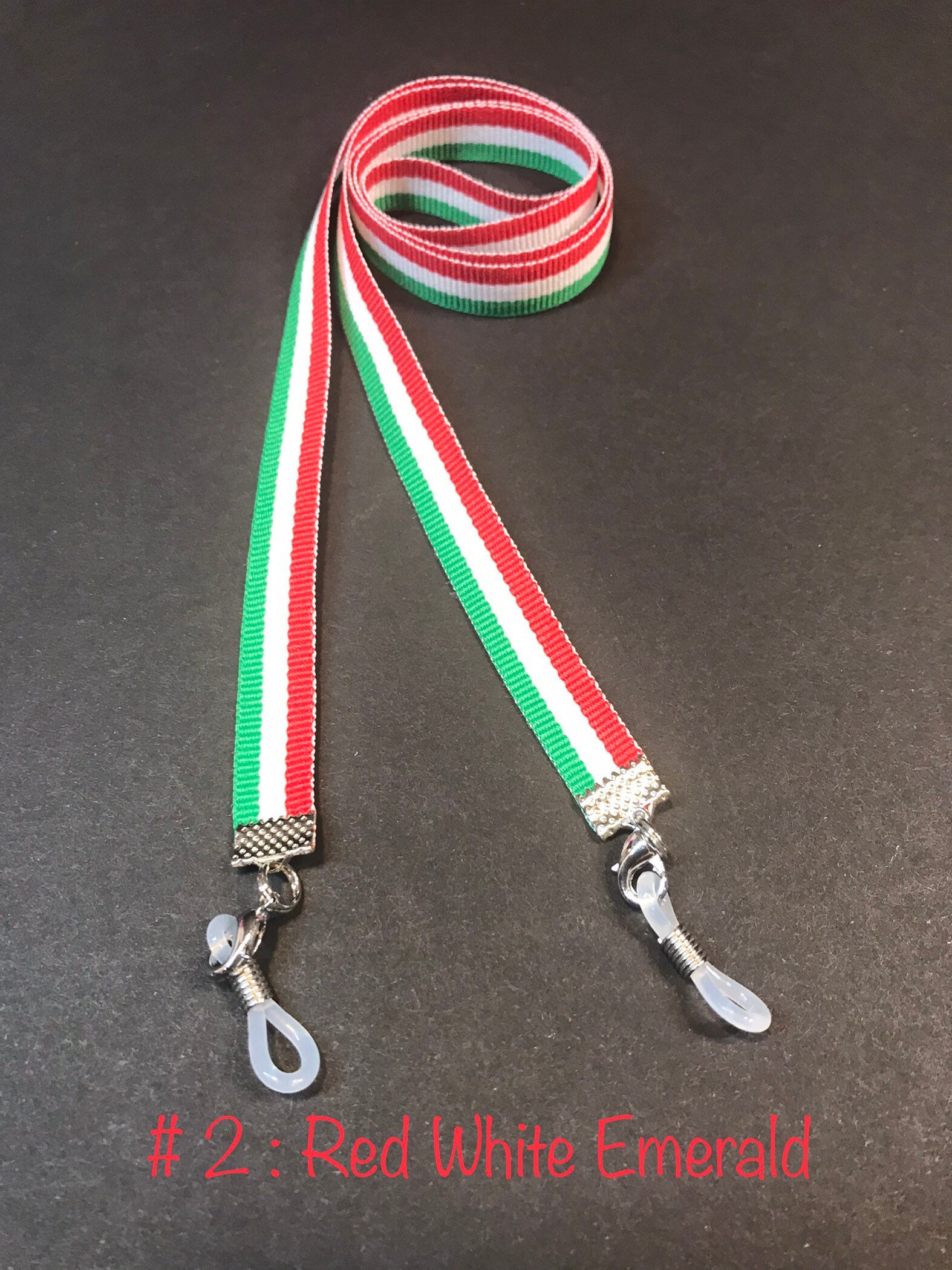 Custom Handmade Eyeglasses Holder Strap Cord Lanyard Reusable Etsy