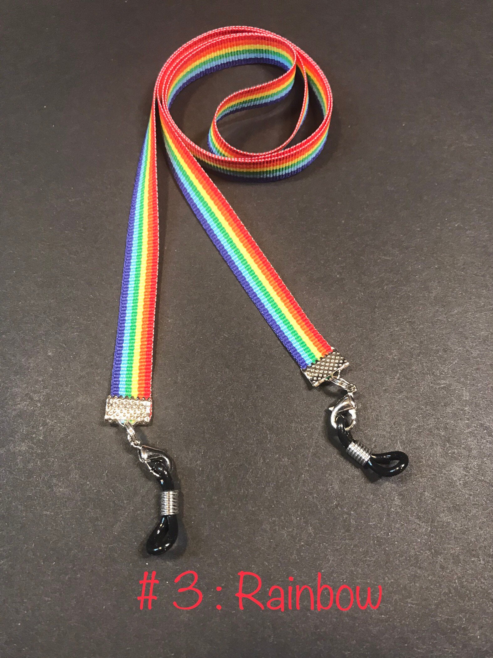 Custom Handmade Eyeglasses Holder Strap Cord Lanyard Reusable Etsy