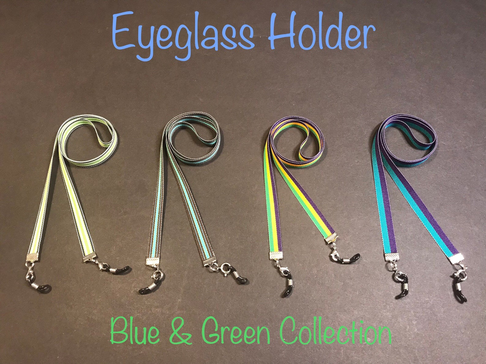 Custom Handmade Eyeglasses Holder Strap Cord Lanyard Reusable Washable