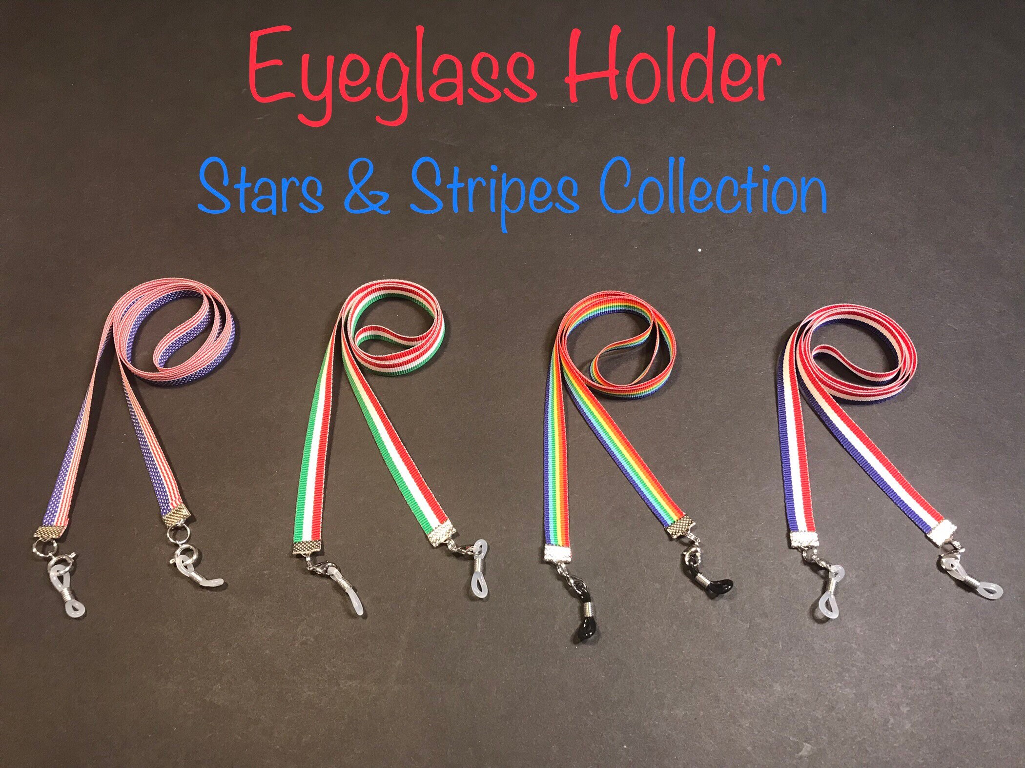 Custom Handmade Eyeglasses Holder Strap Cord Lanyard Reusable Etsy