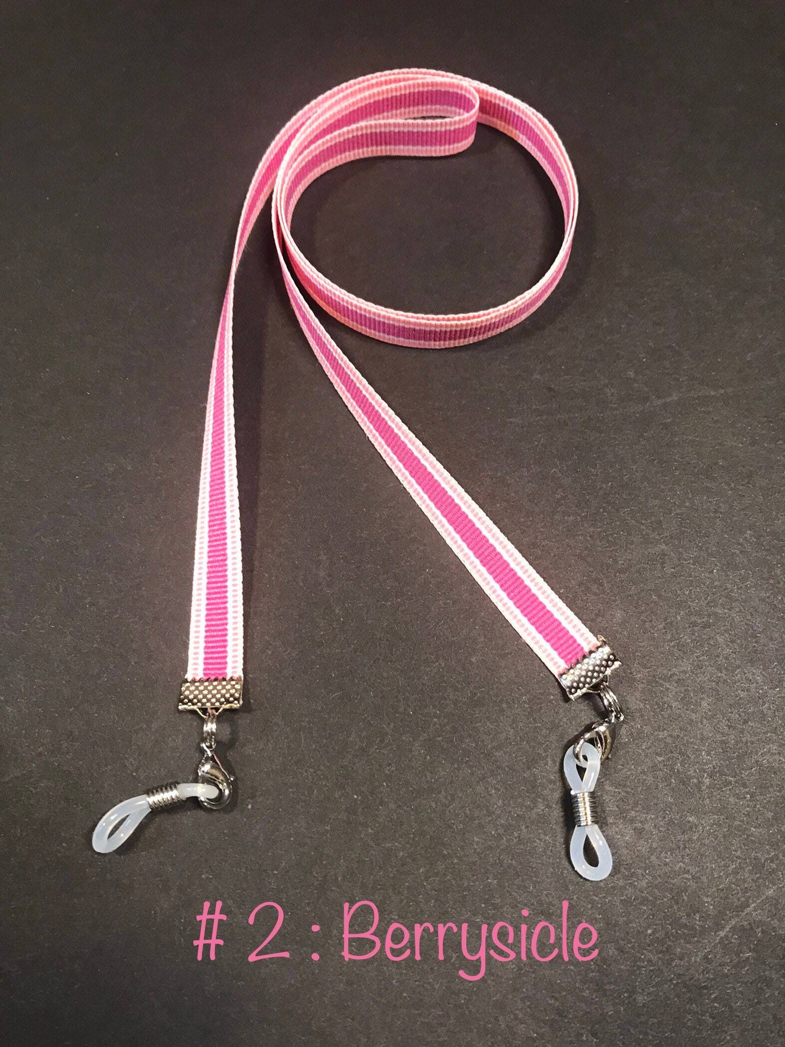 Custom Handmade Eyeglasses Strap Holder Cord Lanyard Reusable Washable