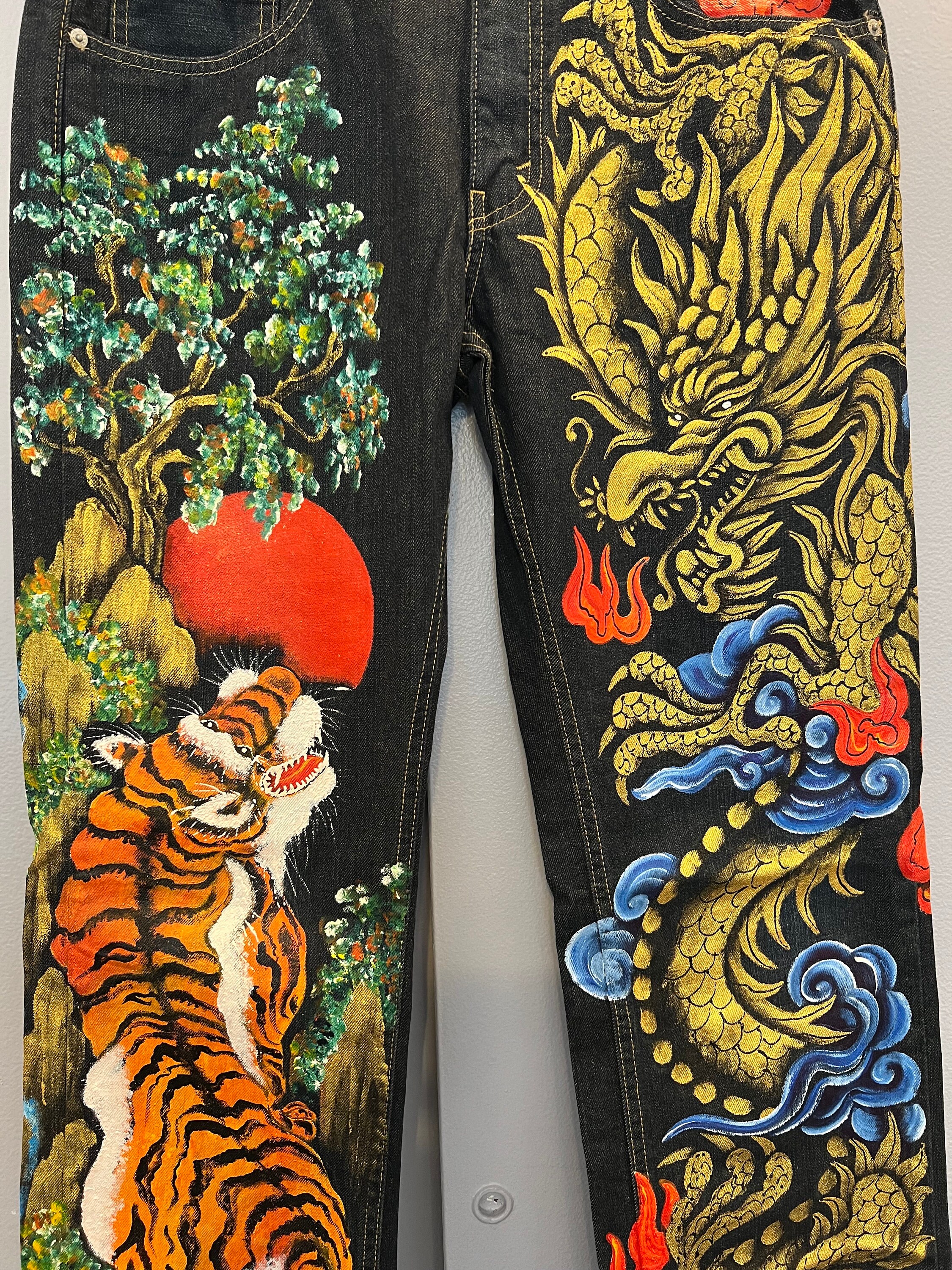 New Wearable Art Hand Painted 