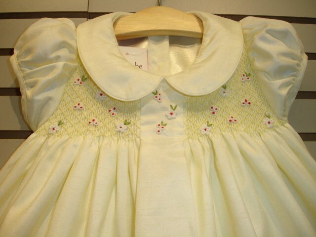 Smocked Embroidered Boutique Set
