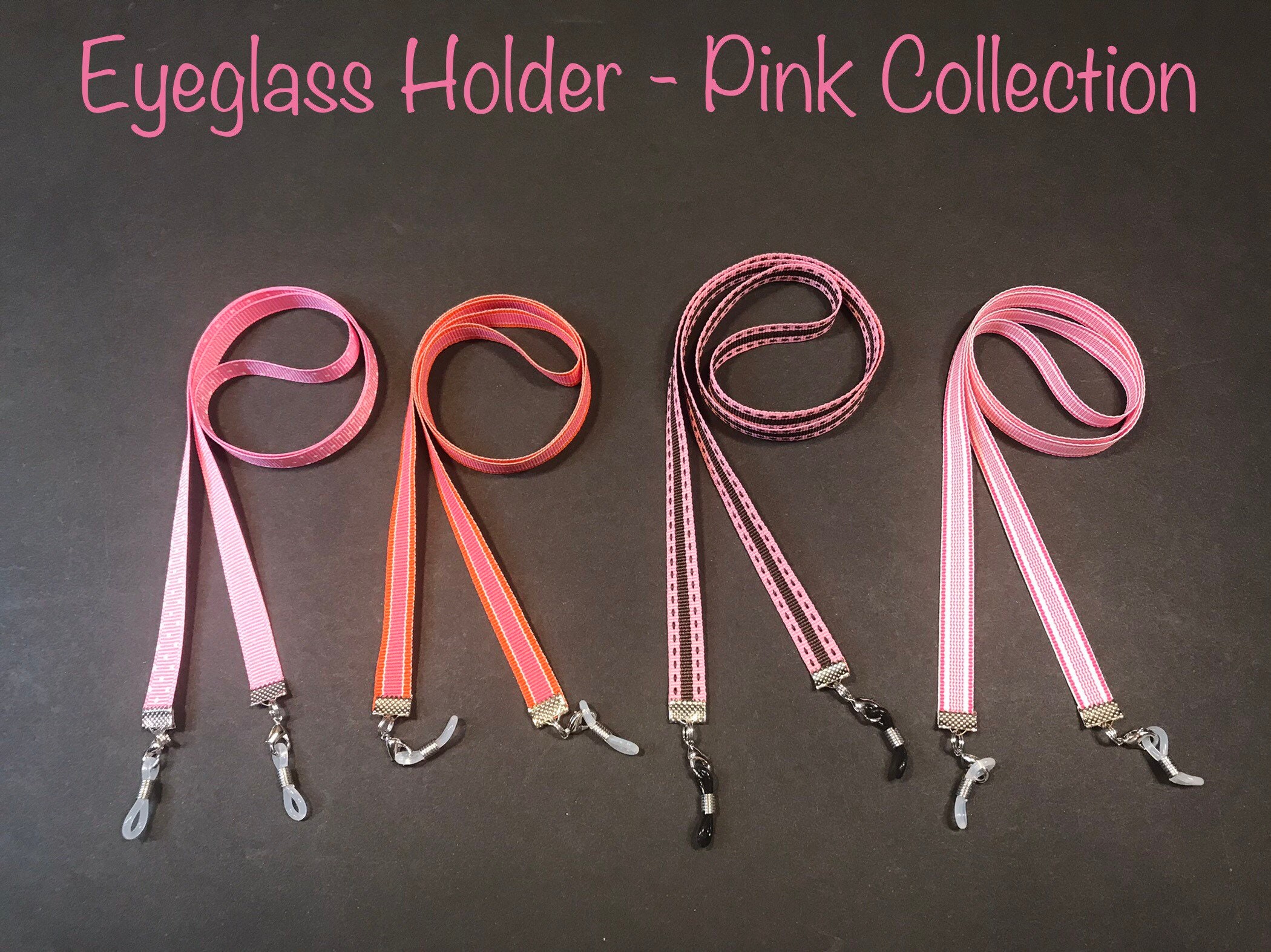 Custom Handmade Eyeglasses Holder Cord Strap Lanyard Reusable Washable