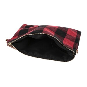 Plaid CrossBody Pouch Bag image 5