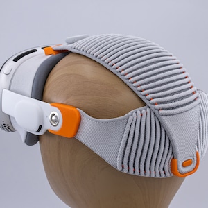 ComfyTop for Apple Vision Pro Solo Knit Top & Bobo VR adapters Developer strap compatible image 3