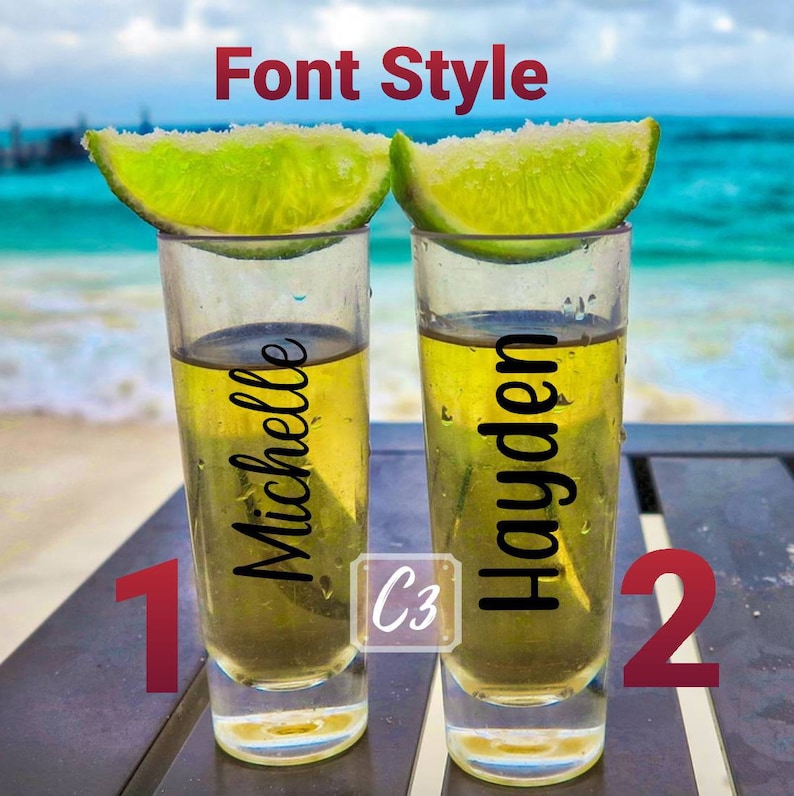 Tequila Shot Glasses, Funny Shot Glasses, Vinyl Decal Glass, Shot Glass