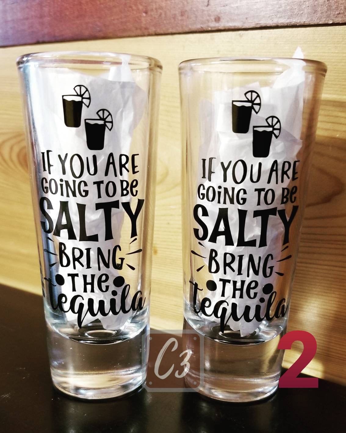 Tequila Shot Glasses, Funny Shot Glasses, Vinyl Decal Glass, Shot Glass