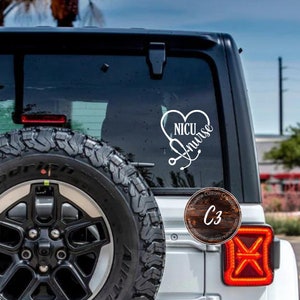 NICU Nurse Decal/Car Decal/Vinyl Decal