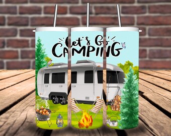 Let’s Go Camping 20oz Tumbler