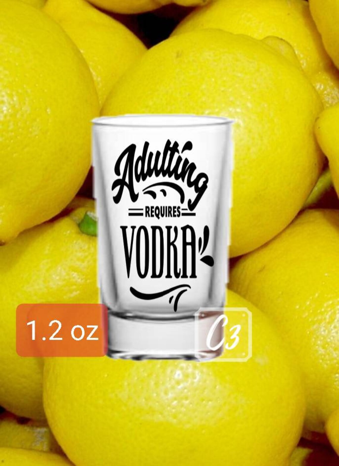 Vodka Shot Glasses Funny Shot Glasses Vinyl Decal Glass Etsy