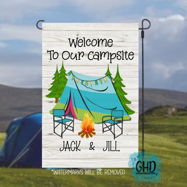 Welcome to Our Campsite Svg - Etsy