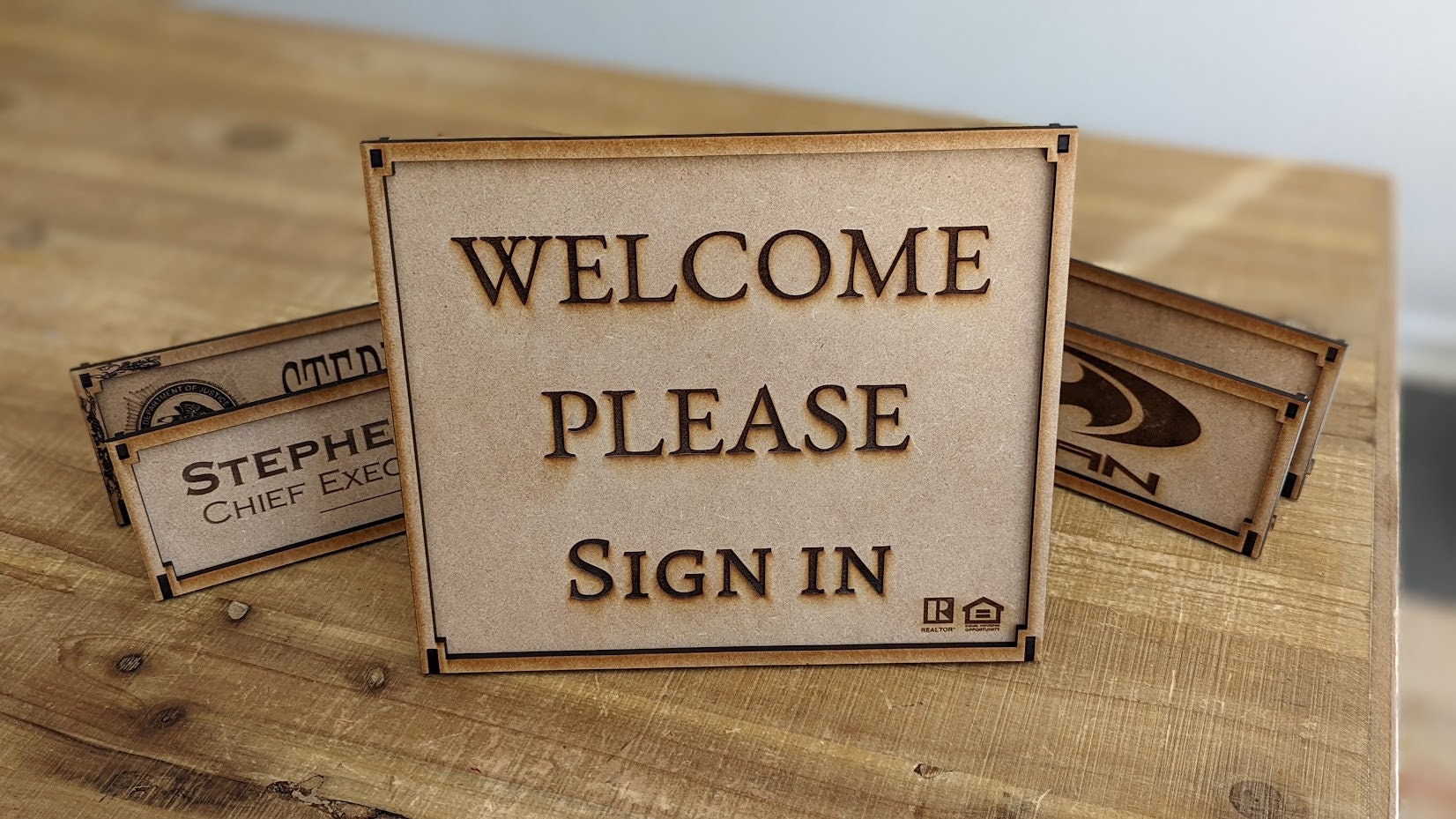 Desk Sign Bundle (5) (download SVG Only) - Etsy