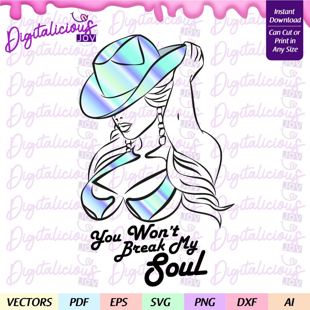 QUEEN Beyonce Era Renacentista Vaquera Svg Silueta Cameo Cricut - Etsy