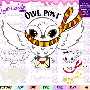 Owl Post Harry p, kostuum, afbeelding, cricut, hoofdletters, letra mágica, mágicamascotte, mágico, svg