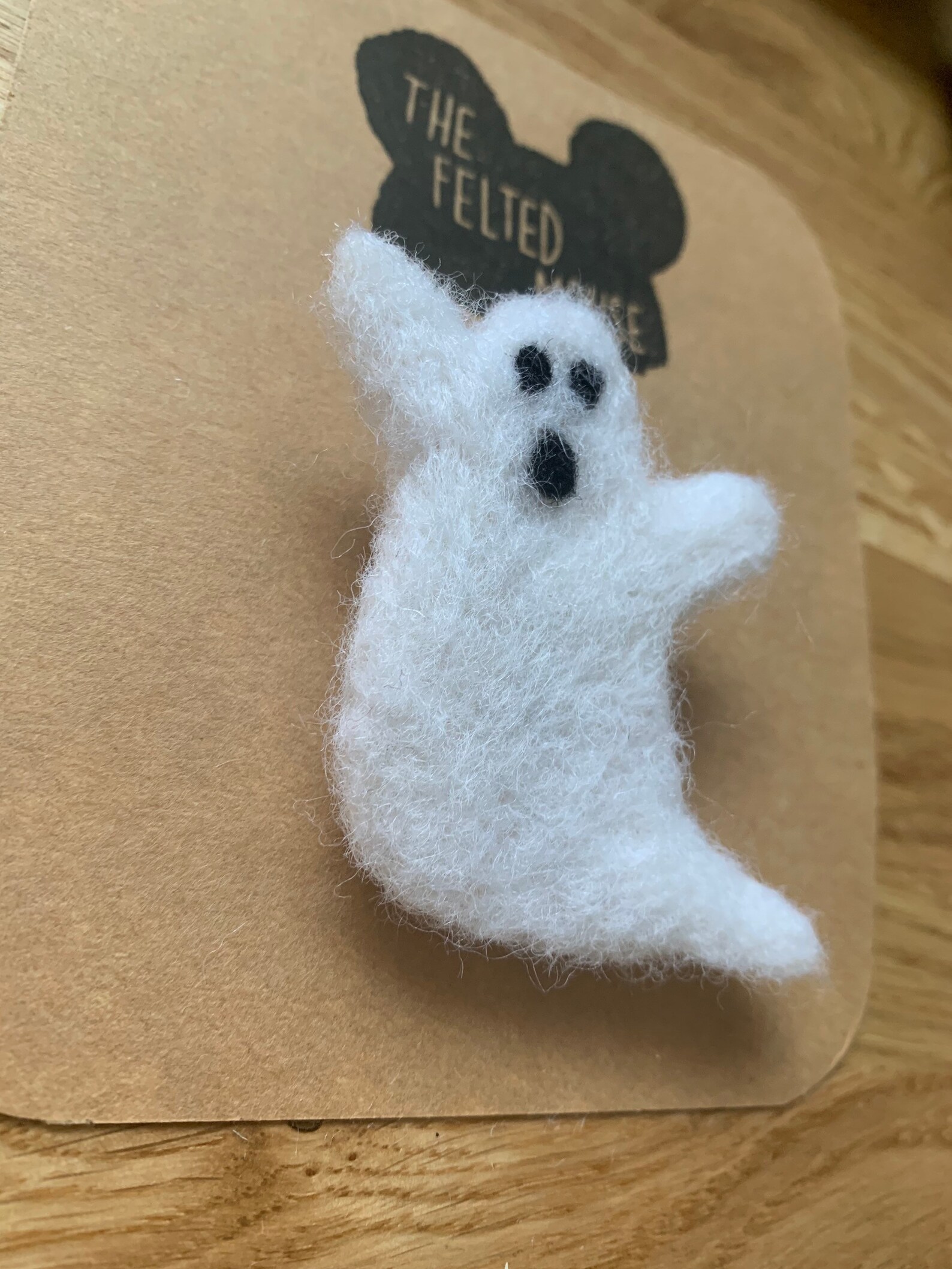 Handmade Unique Needle Felted Ghost Ghoul Scary Halloween Etsy