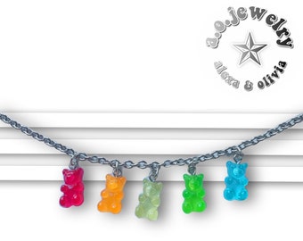 Rainbow Bear Etsy