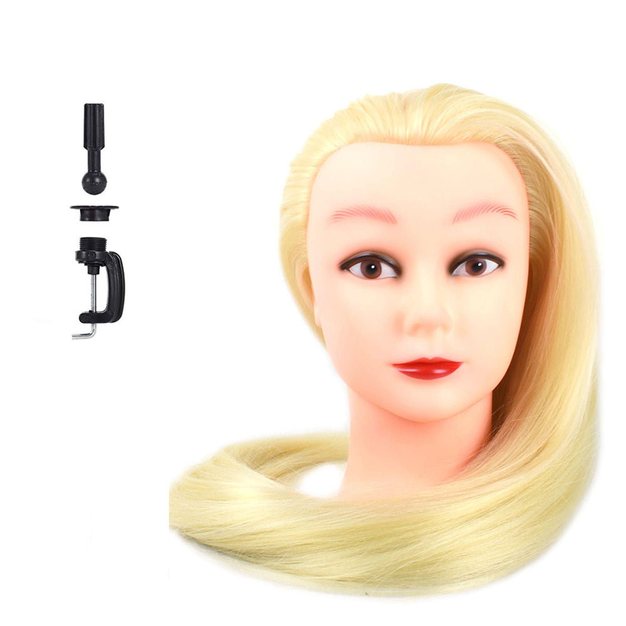 Cosmetology Mannequin Head Hair Styling Hairdresser Training Human