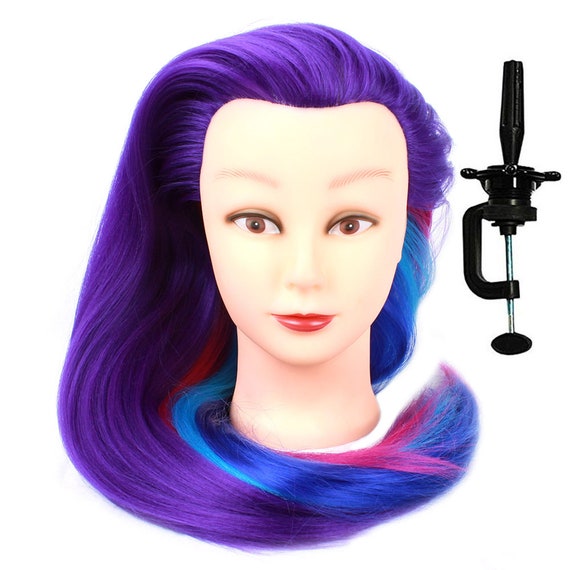 human hair doll heads for cosmetology