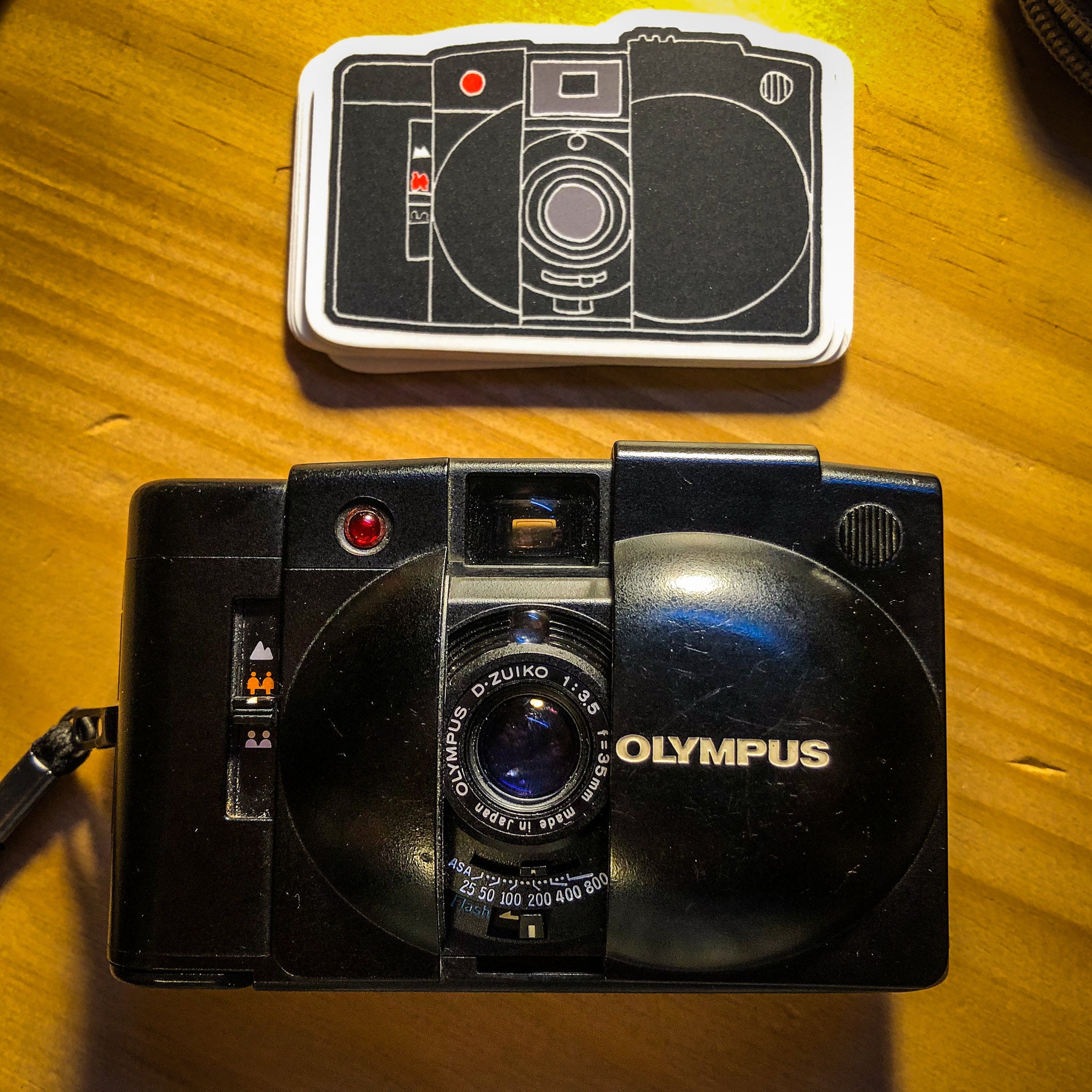 Olympus XA2 Film Camera Sticker - Etsy