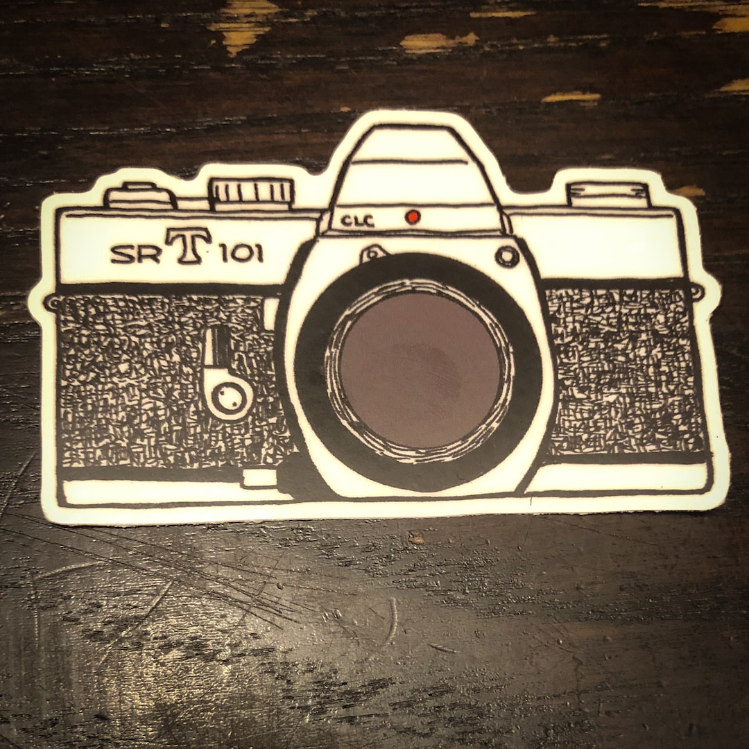 Minolta SRT-101 Film Camera Sticker - Etsy