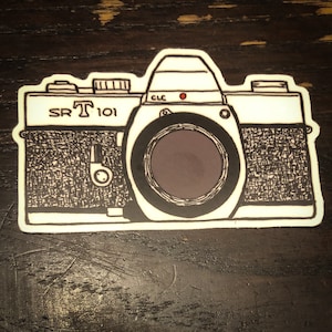 Adhesivo para cámara de película Minolta SRT-101