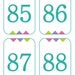 Printable Number Cards 1-100 Instant Download (Download Now) - Etsy