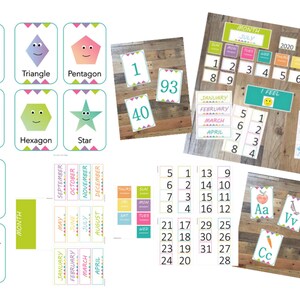 Printable Cards and Calendar Bundle for Kids