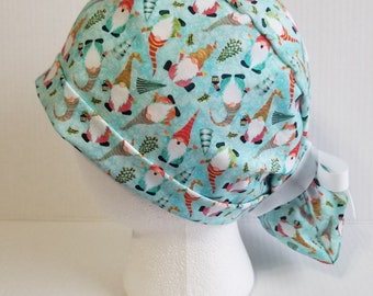 Winter Gnomes Ponytail Hat