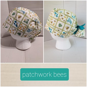 Patchwork Bees Hats