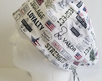 USA Brave Skull Cap