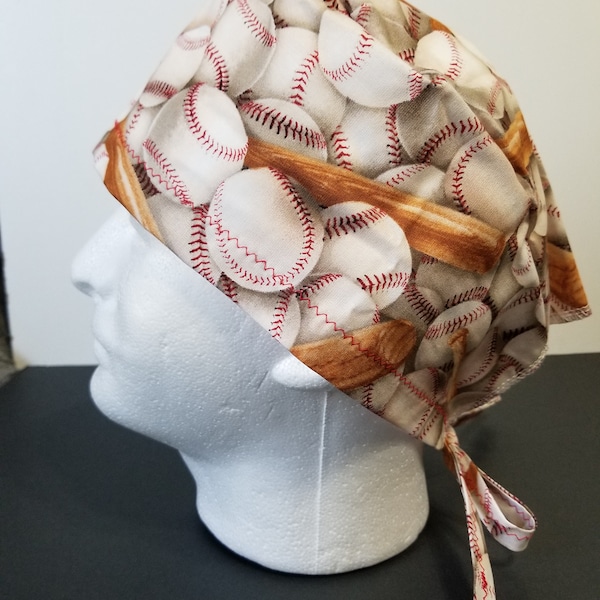 Baseball Scrub Cap