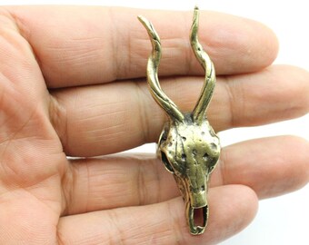 deer skull ring