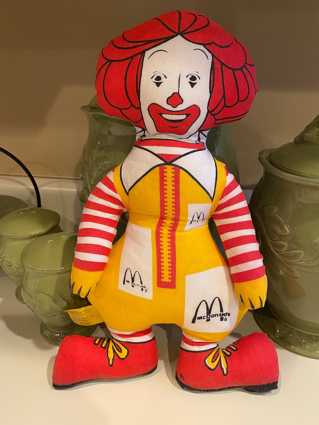 Ronald McDonald サイン入り 1990年 ぬいぐるみ マクドナルド Ronald McDonald サイン入り 1990年 ぬいぐるみ マクドナルド