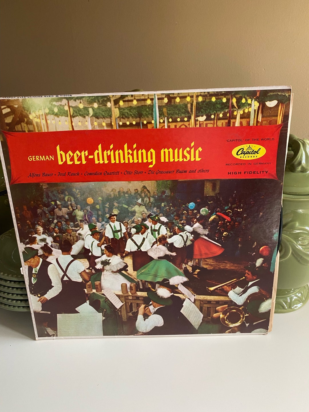 German Beer-drinking Music Vinyl Record - Etsy