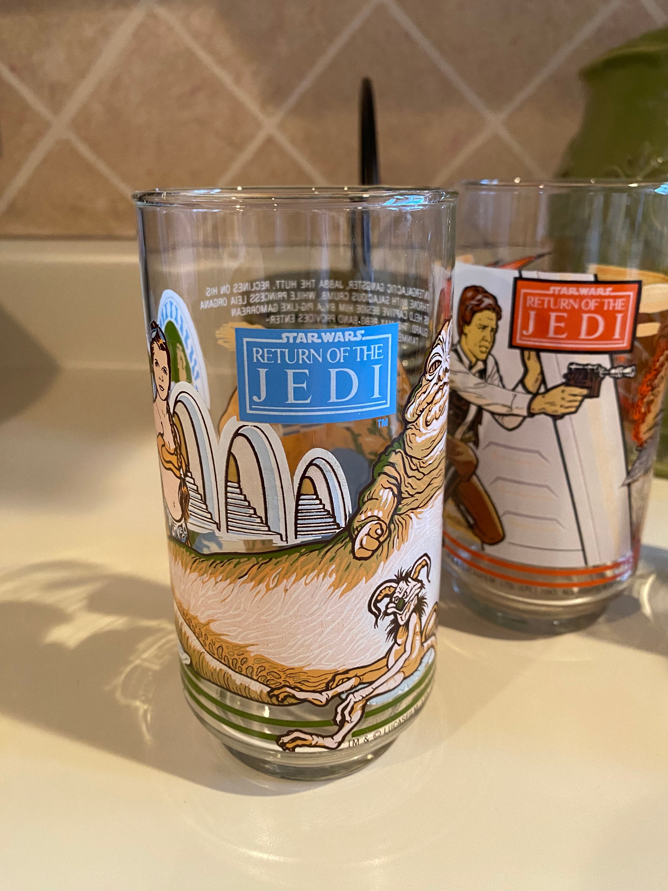 Star Wars Burger King 1983 Return of Jedi Cups - Set of 4 - Etsy UK