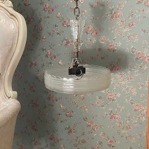 Chandelier - Mid Century Pendant Light Art -Deco Vintage
