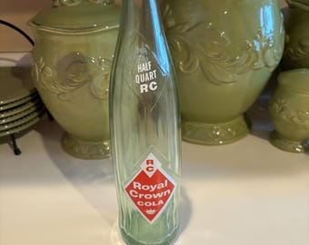 ヴィンテージ ロイヤル クラウン コーラ ボトル - ガラスボトル