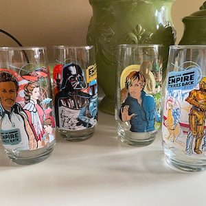 Star Wars Burger King 1980 Empire Strikes Back- Set of 4