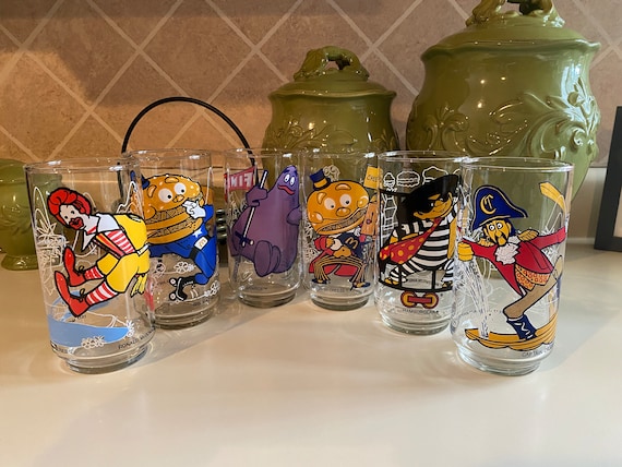 マクドナルド「アクションシリーズ」キャラクター ヴィンテージグラス