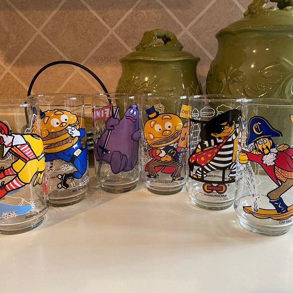 Mcdonalds Glasses - Etsy