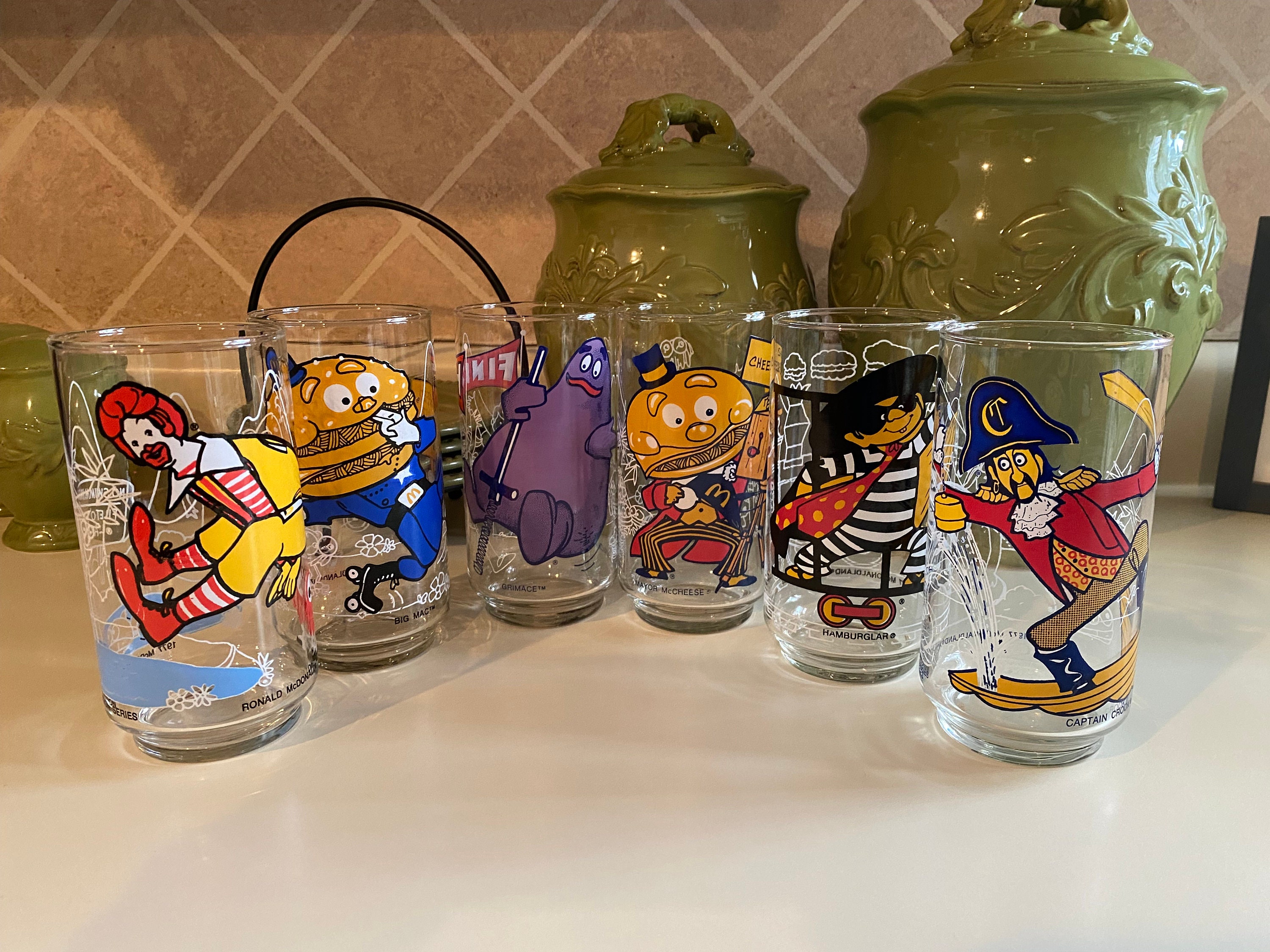 マクドナルド コレクターシリーズ ドリンクグラス コンプリートセット マクドナルド コレクターシリーズ ドリンクグラス コンプリート