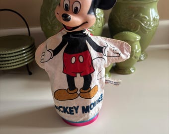 Antik Disney Mickey docka från 1950-talet
