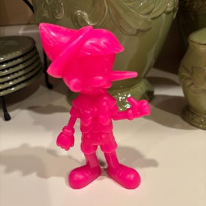 Louis Marx Walt Disney Hard Plastic Pinocchio Toy Figurine
