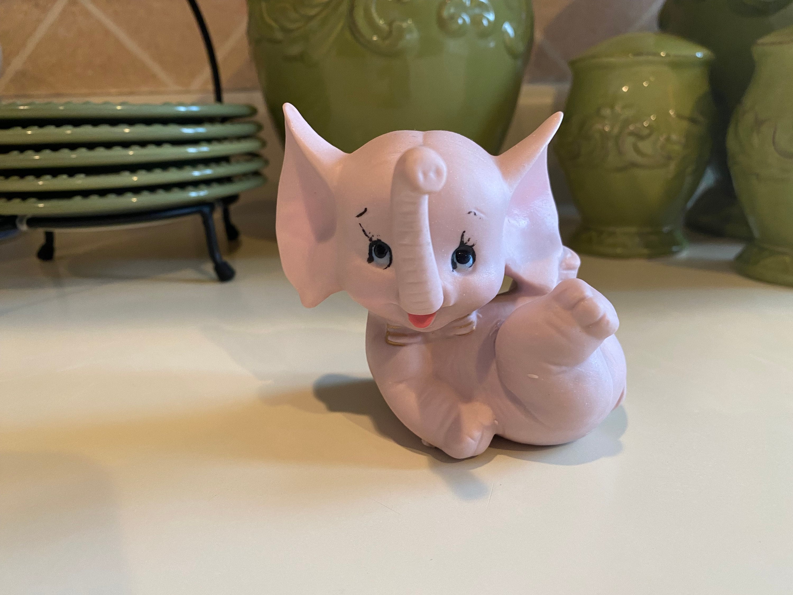 【詳細不明】時代物 置物 大荷物を担ぐ男 象の置物 ヴィンテージ リングホルダー - ビスクピンク - Etsy 日本